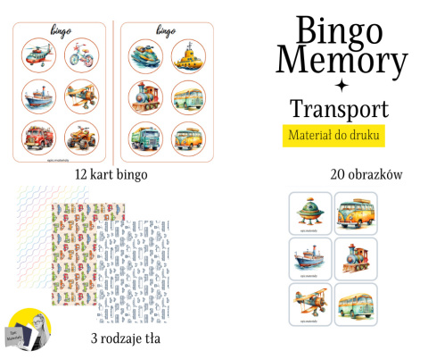 Bingo i memory Transport