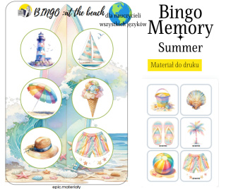 Bingo i memory plaża